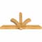 Ekena Millwork Redmond Rough Sawn Timber Gable Bracket, Western Red Cedar, 84"W x 45"H x 6"D x 6"F, 13/12 Pitch GBW084X45X0606RED00RWR - alternate 3
